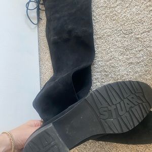 Stuart Weitzman over the knee suede boots